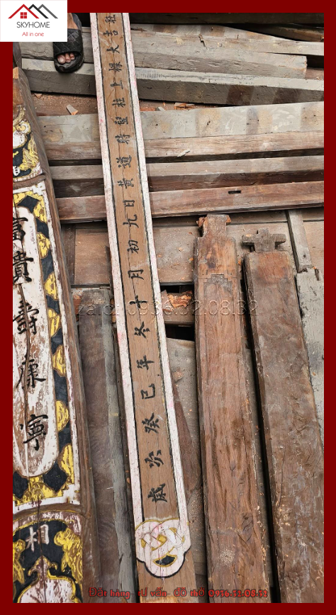 Dịch Đôi câu đầu và cây nóc nhà